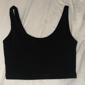 Black Brandy Crop top